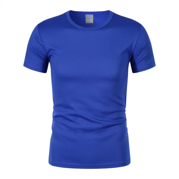 180g100d marathon quick drying sports fabric round neck t shirt cf306