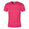 180g100d marathon quick drying sports fabric round neck t shirt cf306