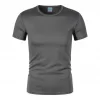 180g100d marathon quick drying sports fabric round neck t shirt cf306