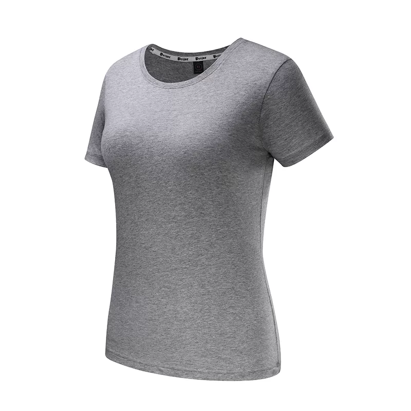 26 combed pure cotton round neck short sleeve women's gj33 803 women