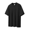 270g heavy combed cotton round neck short sleeve t shirt universal d19 b0311