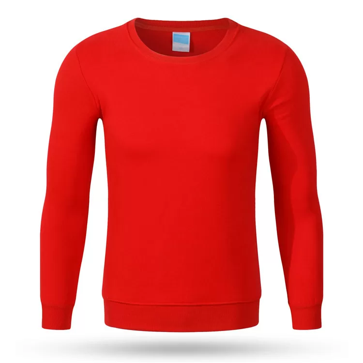 330g fleece versatile round neck long sleeve sweatshirt adult model cf032