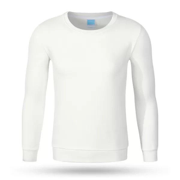 330g fleece versatile round neck long sleeve sweatshirt adult model cf032