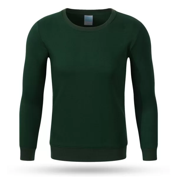 330g fleece versatile round neck long sleeve sweatshirt adult model cf032