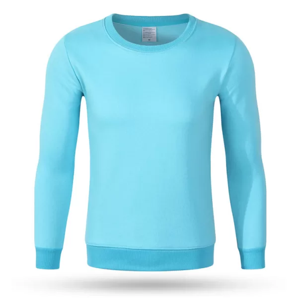 330g fleece versatile round neck long sleeve sweatshirt adult model cf032