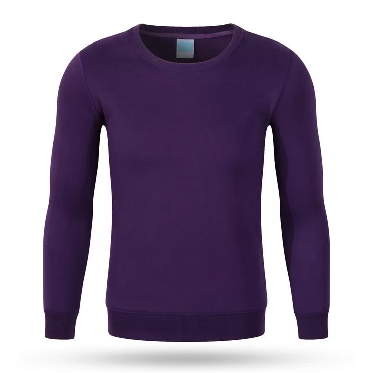 330g fleece versatile round neck long sleeve sweatshirt adult model cf032