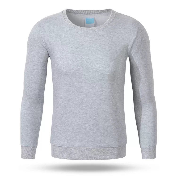 330g fleece versatile round neck long sleeve sweatshirt adult model cf032