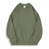 ag1026 350g oversized full cotton loopback crew neck classic edition hoodie