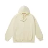 k1020l 330 oversized cvc loopback zip up hoodie