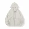 360g deluxe zippered hoodie