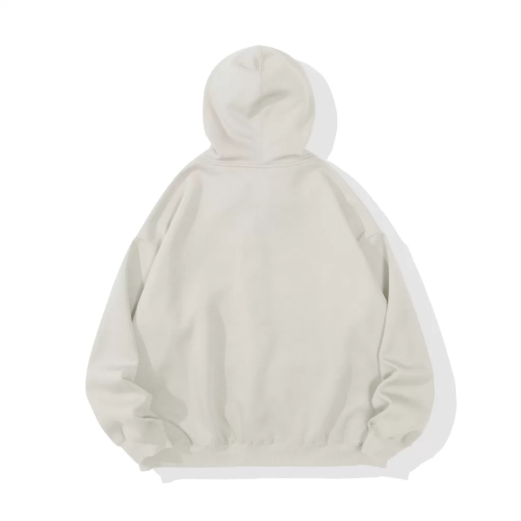 360g deluxe zippered hoodie