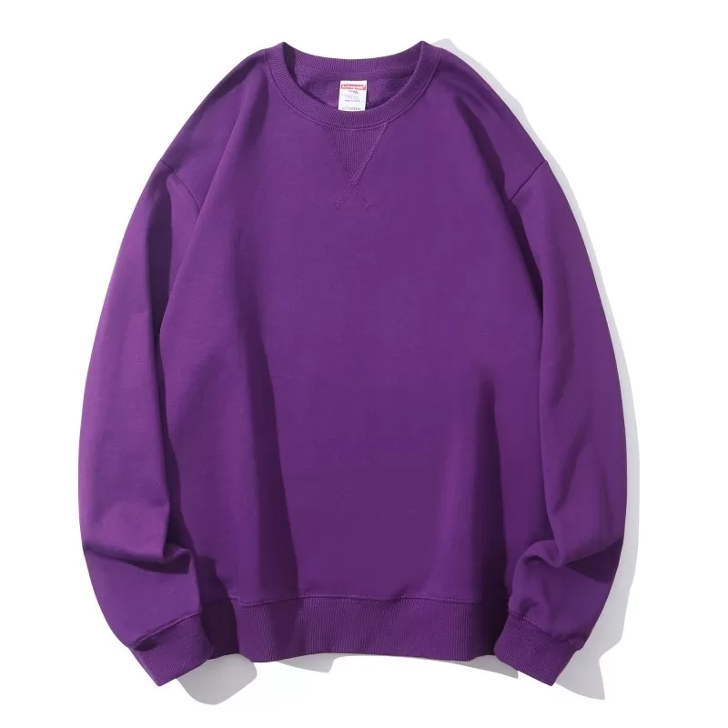 ag380 slim fit full cotton loopback sweatshirt