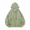 360g deluxe zippered hoodie