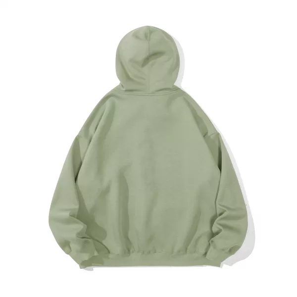 360g deluxe zippered hoodie