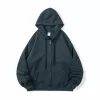 360g deluxe zippered hoodie