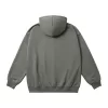 k1020l 330 oversized cvc loopback zip up hoodie