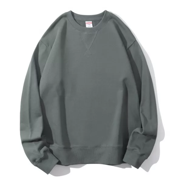 ag380 slim fit full cotton loopback sweatshirt