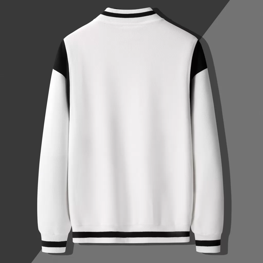 300 310g cotton sweatshirt long sleeve color block