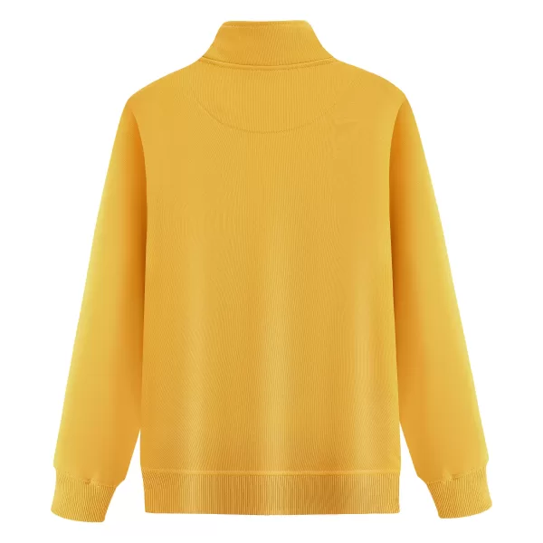 320g pure cotton fleece high collar sweatshirt