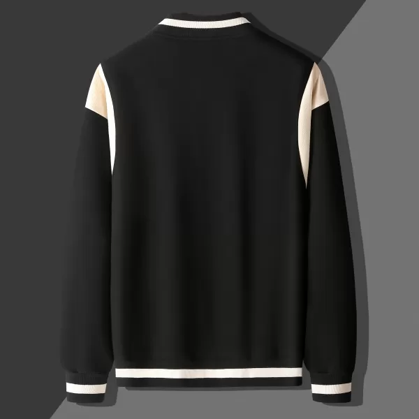 300 310g cotton sweatshirt long sleeve color block