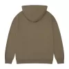 new 330g pure cotton looped shoulder drop zip up hoodie jacket